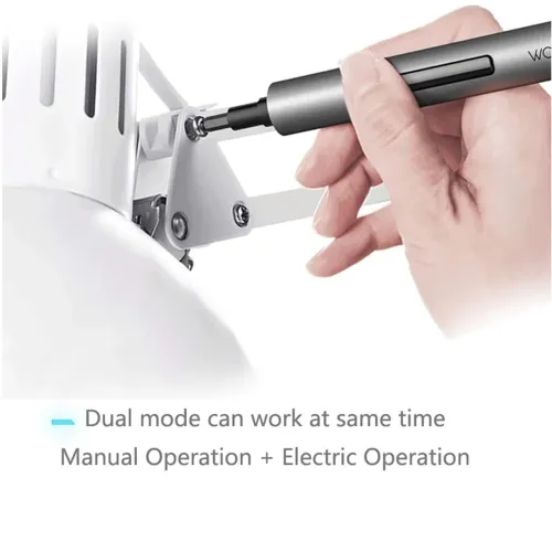 Wowstick 1F+ Electric Screwdriver 64 in 1 Dual Mode Cordless 3 LED Lights Lithium-ion Battery Alloy Steel Tri-Angle Screw Bits