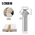 Arc Bending Integrated Forming R10 Router Bits for Woodworking Milling smooth Cutting/ Clear Texture/ Wear-resistant Arc Bending One-pieee