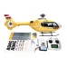 ROBAN EC135 450 Class 2.4G 11CH Yellow Red Tail 4 blades GPS Stabilized Scale RC Helicopter RTF With X2 Flight Controller