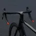 WESBIKING 2Pcs Bicycle Handlebar Plug Grip Taillight MTB Warning Rear Lights for 22.2mm Bar 3 Modes Bike Light Cycling Safety
