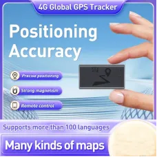 4G GPS Car Locator Mini Locator Vehicle Tracker GPS Tracker Elderly/Children Car Alarm Tracking Device Multi-Scenario Locator