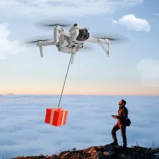 BRDRC Airdrop Air Dropping System Remote Thrower Transport Gift Sea Fishing Delivery Device for DJI MINI 4 PRO RC Drone