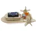 Electric Paddlewheel Boat Model Toy Wooden DIY Kits Children Educational Self Assembly