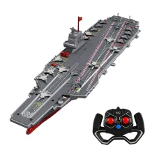 JJRC S19-YW 2.4G Dual Motor RC Simulation Aircraft Carrier RTR Boat Models Toy