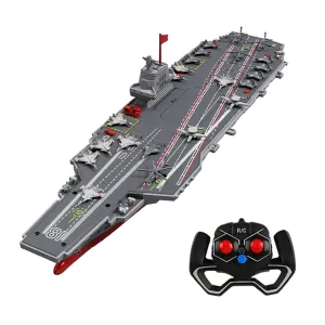 JJRC S19-YW 2.4G Dual Motor RC Simulation Aircraft Carrier RTR Boat Models Toy