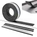 Track Saw Guide Rail Guard Strip 200CM Adhesive Rubber Strip Anti-Crack Replacement Tape Woodworking Accessory for Precise Cutting