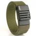 TUSH120cm Nylon Hard Tactical Belt for Men Metal Automatic Buckle Belt Military Belt for Outdoor Sports