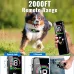 RC06 Dog Training Collar IP67 Waterproof Rechargeable Remote Pet Controller with LCD Color Screen for All Size Dog Shock/Vibration/Beep Mode