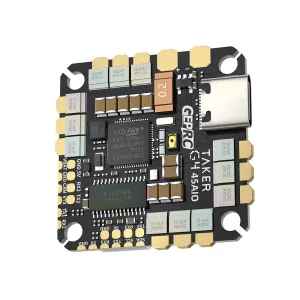 9g 25.5x25.5mm GEPRC GTAKER G4 45A AIO Flight Controller OSD Integrated with 45A 4in1 Brushless ESC 3-6S Support DShot600 for FPV RC Racing Drone