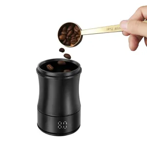 Digital Coffee Scale Cup Portable 500g Capacity 0.1g Precision Graduation Rechargeable Multifunctional Coffee Tea Weighing Travel Friendly Compact Design