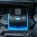 12V Universal Car Bladeless Air Conditioning Fan Car Silent Electric Fan Adjustable Speed Turbo Cooling Cooler Fan