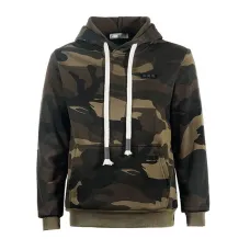 TENGOO HS07Smart Heated Sweatshirt 7 Heating Areas Quick Heating USB Rechargeable Camouflage Hooded Pullover Fashion Oversize Jacket for Winter Outdoors Keep Warm