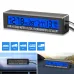 4 In 1 Clock Calendar Thermometer Car Multi-Function Color Screen Voltage With LCD Time Date Indoor And Outdoor Temperature Display