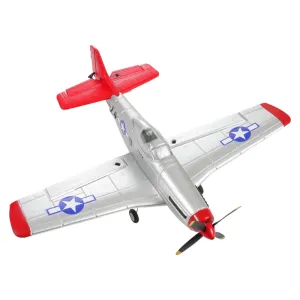 Flybear FX9501 P51 Mustang Fighter 395mm Wingspan Brushless Motor 2.4G 4CH Built-in Gyro EPP RC Airplane Fixed Wing RTF