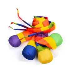 Children's Parent-child Interaction Hand Throwing Ribbon Rainbow Ball Outdoor Toys Sports Meteor Planet Sandbag Sensory Training