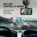 3-Inch Dash Cam Front 4K UHD Rear 1080P 170 Dual-Lens WiFi Driving Recorder HD Dual Recording Car Front Windshield DVR G-Sensor