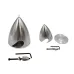 32mm/38mm/45mm/51mm/57mm/64mm/70mm/76mm/82mm/89mm/95mm/102mm Aluminium Metal Propeller Spinner for Methanol Engine RC Airplane