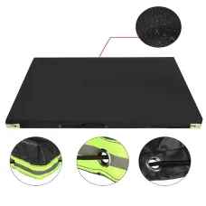 260cm 600D PVC Waterproof Trailer Cover Auto Roof Tent Heavy Duty Dustproof Protector Cover Travel Camping Canopy