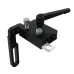 Adjustable Fence Flip Stop Miter Track Stop Alloy Steel T Slot Stop for Accurate Length Limit Device