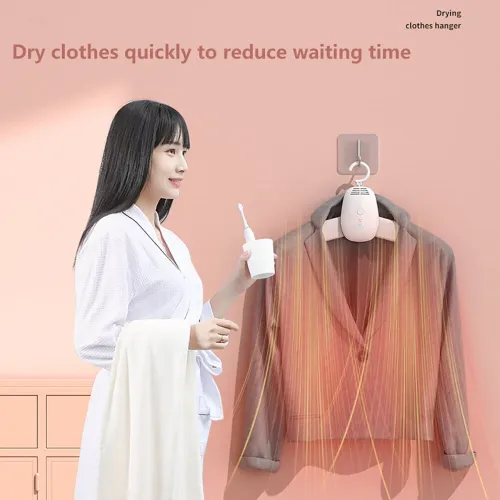 Portable Detachable Clothes Drying Rack Folding Drying Hanger Smart Household Small Smart Warm Air Quick Drying Dryer Clothes Dryer