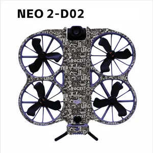 RCSTQ Waterproof PVC Stickers Drone Body Skin Protective Arm Remote Control Protector for DJI NEO 2 RC Drone