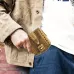 Ekphero Mens Wallet Genuine Leather Crocodile Pattern Short Coin Purse Luxurious High-Quality Multi Slot Thick Anti-Theft Card Bag