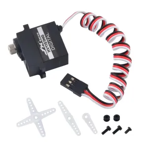 JX PDI-HV1151MG Mini Waterproof Servo 8.4V 4.5KG Metal Gear Digital Servo for Traxxas TRX4 BRX01 Crawler RC Car