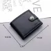 Men's Sleek Compact Wallet with Magnetic Closure - Fashionable Soft Faux Leather, Multiple Card Slots & Large Capacity