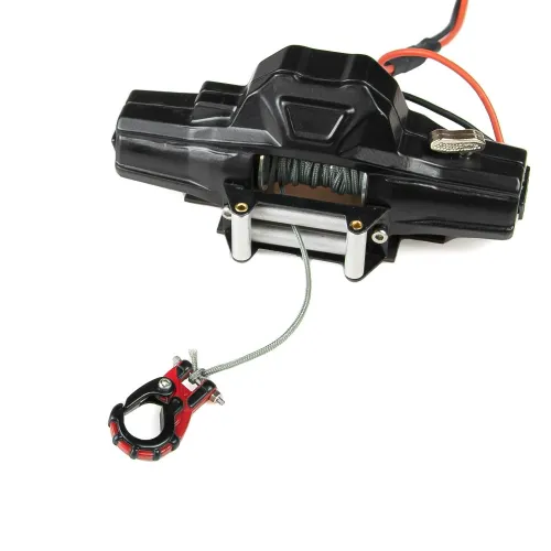 Upgraded Metal Trailer Winch Hook for 1/10 Axial SCX10 RC4WD TRX4 D90 Rock Crawler Off-Road Climbing Truck RC Cars Vehicles Models Spare Parts