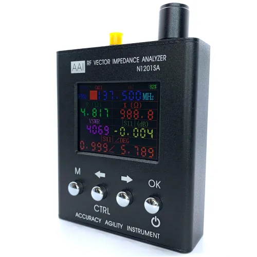 AAI ORIGINAL English Verison N1201SA N1201SA+ 34.375MHz-2.7GHz UV RF Vector Impedance ANT SWR Antenna Analyzer Meter Tester