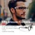 4K Mini FPV Eyeglasses Video Shooting HD Camera WiFi Intelligent Headset Glasses Outdoor Sports Video Sound Recording