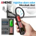ANENG HD02 Halogen Refrigerant Leak tester R22 R32 R134a USB Rechargeable Lithium Battery Air Conditioning Tester Adjustable Sensitivity Gooseneck Flexible Cleaning