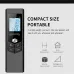 120M Two-Way Laser Rangefinder USB Rechargeable High Accuracy Portable Distance Meter Compact Lightweight for Construction Surveying and Home Use