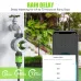 Rainpoint Sprinkler Timer WIF bluetooth Smart Water Timer Remote Control Wireless Hose Faucet Timer for Garden Irrigation System Controller Irrigation Timer Automatic Watering Device