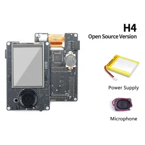 HackRF One PortaPack H4 Kit SDR Transceiver Receiver 1MHz to 6GHz USB Type C SMA Frequency Radio Signal Analysis