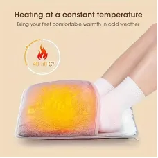 TENGOO Heating Pad for Feet Heating Pad for Men USB Heating Pads Electric Heated Foot Warmers for Women And Men Washable Foot Heating