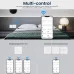 86 Type Tuya WiFi Touch Smart Switch Voice Control APP Control Timer Function Work with Amazon Alexa Google Assistant Neutral Wire