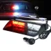 16 LED Windshield Dash Strobe Light Bar Car Truck Shovel-type Warning Flash Lamp Police Lights 12V Emergency Signal Lamp Flash Lighting