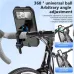 XANE7-inch Bicycle Phone Holder Support TPTouch Screen Waterproof Universal Bike GP360 Swivel Adjustable Motorcycle Cellphone Holder
