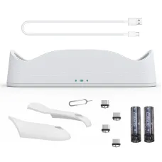 For Oculus Quest 2 VR Headset and Controller Magnetic Dock Charger with Battery Kit VR Dock Charging Accessory JYS JYS-OC003