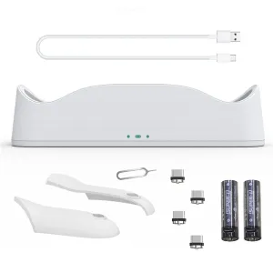 For Oculus Quest 2 VR Headset and Controller Magnetic Dock Charger with Battery Kit VR Dock Charging Accessory JYS JYS-OC003