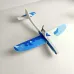 Single/Bi-plane Electric Glider Assembly kit Science Education Toys Airplane Model DIY Set