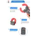 UNI-T UT251C Electric Leak Clamp Meter 600A High Precision Auto Range Amperometric Clamp Professional LCD Digital Ammeter RS-232 Interface Overload Protection