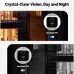 MOES WCM-S26 4MP Tuya Smart WiFi Camera with Integrated Solar Panel Dual Band Wireless Color Night Vision Human Motion Detect 2-Way Talk IP65 Waterproof Outdoors Surveillance Cameras Work with Alexa Google Assistant