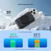 QI2 Magnetic Wireless Power Bank 20W 10000mAh Power Bank with Ice Cooling External Battery Power Supply with 1 Input & 2 Outputs Fast Charging for iPhone 17 17Pro 16 Pro Max 15 14 13 for Huawei Mate XTs for Samsung Galaxy S25 Ultra Come with Phone Sta