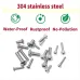 1080pcs Nuts And Bolts Assortment Kit M3 M4 M5 M6 Screw Set Button Head & Socket Head Metric Screws 304 Stainless Steel Nut & Bolt Assortment Sets