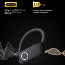 SANAG Z9 TWS Earphone bluetooth Earphone HiFi Stereo Deep Bass Dual Microphones CVC Call Noise Cancelling Power Display IPX5 Waterproof Earhooks Sports Headphones