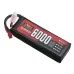ZOP Power 11.1V 6000mAh 100C 3S LiPo Battery T Plug for RC Car