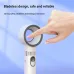 Tevorex Cooling Bladeless Fan USB Rechargeable Personal Fan 100 Speeds Adjustable Desk Fan Gifts for Women Men Travel/Camping/Outdoor