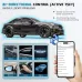HUMZOR Z100 Bluetooth 5.2 OBD2 Diagnostic Tool Full System OBDII Scanner 9+ Reset Functions iOS Android APP Controlled Bidirectional Testing